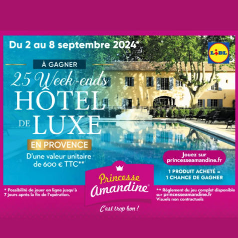PrincesseAmandine.fr jeu Princesse Amandine Lidl 2024