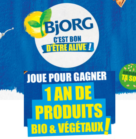 Jeu Bjorg Alive 100% gagnant - www.jeualive.bjorg.fr