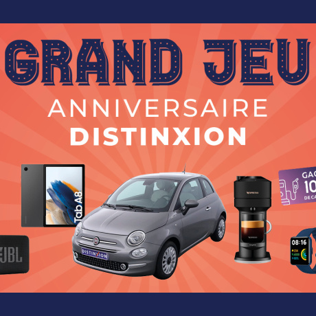 www.autos.fr jeu anniversaire Distinxion