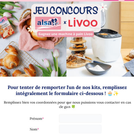 Alsa.fr jeu Alsa Livoo