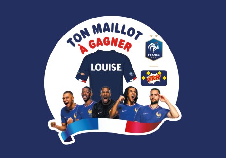 Jeu Mon Maillot Pitch Pasquier 2026&nbsp;: 10 000 maillots de foot enfant personnalis�s � gagner