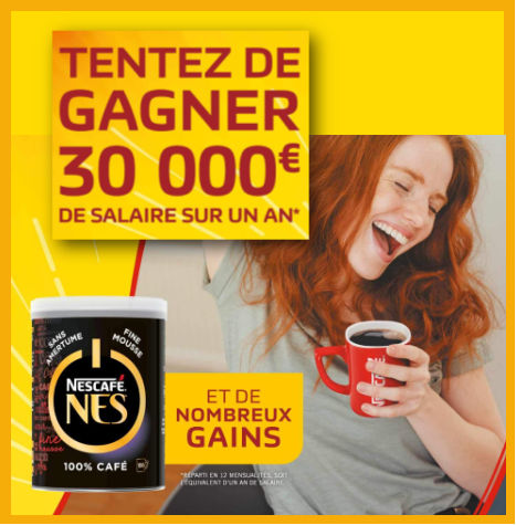 Grand jeu Nescaf Nes www.nescafe.com