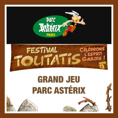 Lejeu-parcasterix.com Grand Jeu Toutatis Parc Astrix