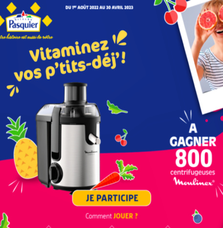 www.vitaminezvosptitsdej.fr jeu Pasquier Vitaminez vos ptits dj