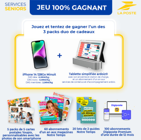 Jeu-services-seniors.laposte.fr Jeu La Poste 100% gagnant