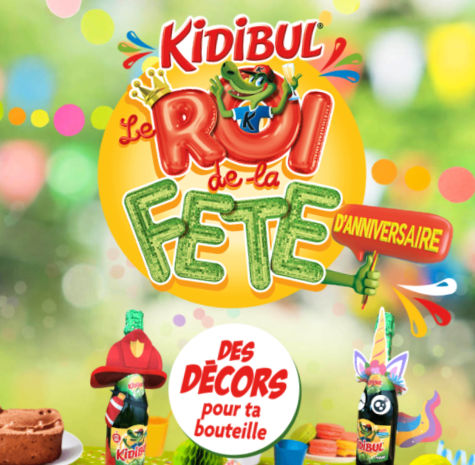 Jeu Kidibul roi de la fete d'anniversaire - Kidibul-leroidelafete.fr