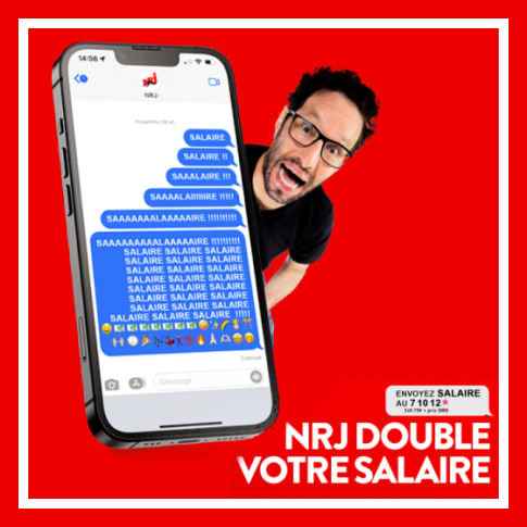 Grand jeu NRJ Double votre salaire dans le 6/10 avec Manu au 7 10 12