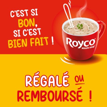 royco-offre.fr - Soupe 100% remboursé si pas régalé