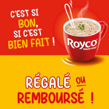 royco-offre.fr - Soupe 100% rembours si pas rgal