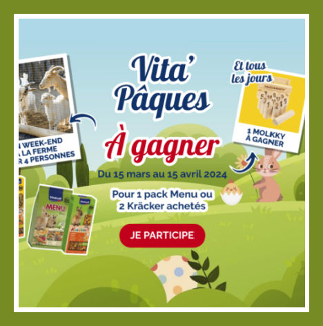 Vitapaques.fr - Grand jeu Vita Paques Vitakraft 2024